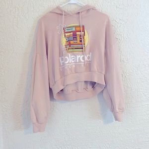 Cropped Polaroid hoodie 💕